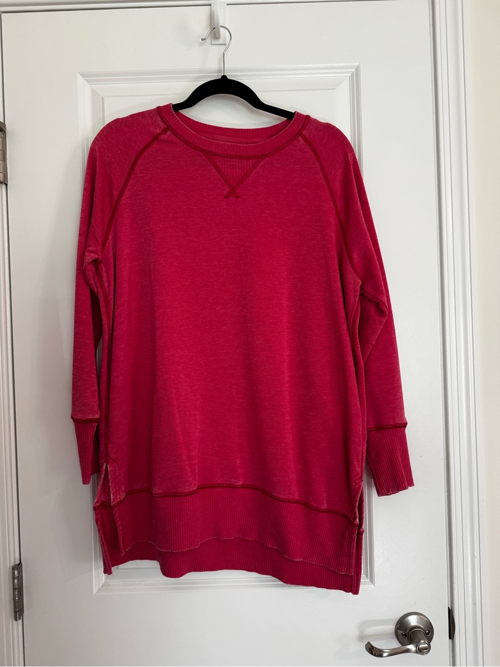 Maurices Hot Pink Crewneck Pullover